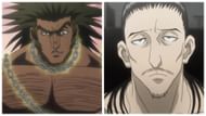 Uvogin and Nobunaga in the Hunter × Hunter anime (Image via Madhouse)